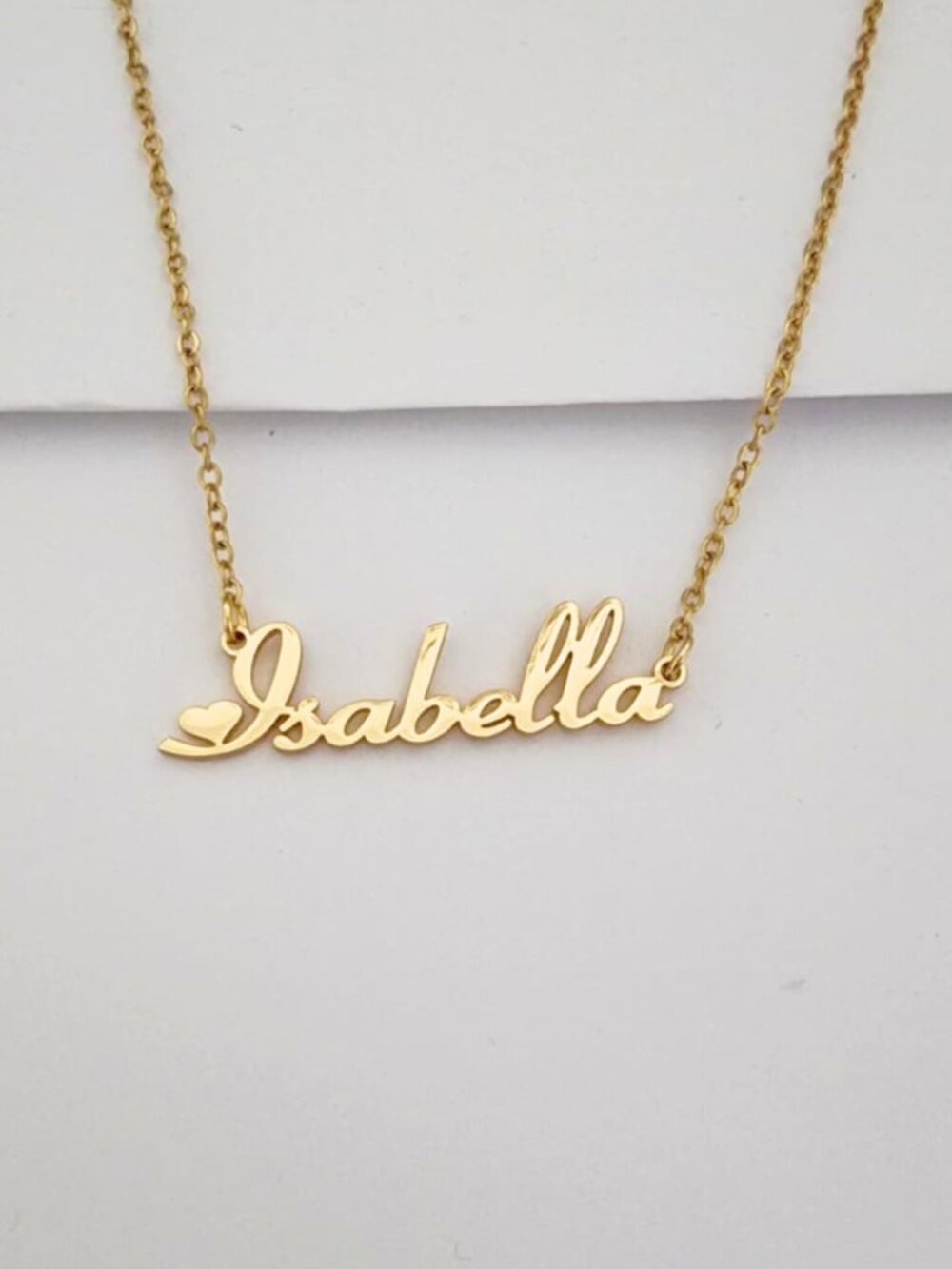 18k Gold plated/Waterproof & stainless steel‎ necklace